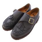 ドクターマーチン DR.MARTENS Ramsey Monk KLT ローカットシューズ レザー 厚底 タンクソール UK6 黒 ブラック /BB レディース