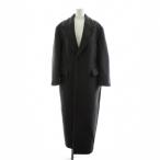  Balenciaga BALENCIAGA 22 год производства GARDE-ROBE линия большой размер опера плащ Opera Rain Coat длинный длина капот 36 чёрный 725354