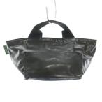 エルベシャプリエ Herve Chapelier ヴェルニ舟型トート ノワール ハンドバッグ エナメルナイロン 黒 ブラック 1027VE /YT レディース