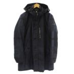 ブラックレーベルクレストブリッジ BLACK LABEL コート ライナーダウン付 チェック ジャケット L ネイビー