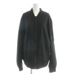 未使用品 ザラ ZARA dnwr. ブルゾン ジャケット L 黒 ブラック 80089348-4 /AP レディース