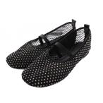 ruta long Le Talonbiju- сеть me Lee je-n обувь балетки 22.5cm чёрный черный /YM женский 