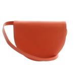 ケイトスペード サタデー kate spade SATURDAY  ショルダーバッグ フェイクレザー フラップ オレンジ /MI レディース