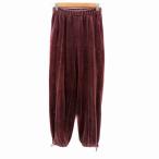  Today полный TODAYFUL брюки-джоггеры велюр брюки легкий длинный длина красный чай красный Brown /HO10 женский 