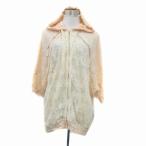  скалярный ScoLar Zip выше Parker блузон жакет гонки переключатель общий рисунок M "теплый" белый бежевый /HO50 женский 