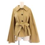 jennJENNEto ключ накидка внешний короткий отложной воротник ремень F бежевый STY25SS-CO40 /BB женский 