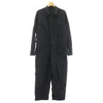 プラージュ Plage 23SS フライトジャンプスーツ オールインワン つなぎ 長袖 36 黒 ブラック 23040922304010 /YT レディース