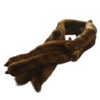  мех пелерина Mini лицо есть норка мех чай Brown /AQ #OS женский 