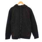  Woolrich WOOLRICH необычность материалы do King с хлопком Zip Parker жакет внешний короткий переключатель one цвет L чёрный черный WOSW0197