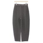 未使用品 エーピーストゥディオ AP STUDIO 24AW CASHMERE MIX KNIT PANTS カシミヤミックスニットパンツ イージー 38 グレー 2403058610803