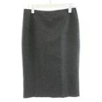 ショッピングMIUMIU ミュウミュウ miumiu タイトスカート ひざ丈 ウール 38 グレー /AN60 レディース