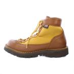 ショッピングダナー ダナー ゴアテックス ダナーライト ハイキングブーツ 登山靴 厚底 キャンバス レザー 切替 US7.5 茶 ブラウン 30420X /BB メンズ