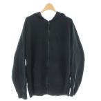 オニツカタイガー Onitsuka Tiger ジップアップパーカー M 黒 ブラック /AP メンズ