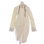  grande nsGRUNDENS плащ длинный капот XXS белый /BM женский 
