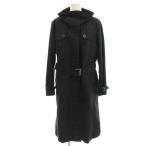 ショッピングバーバリー バーバリー ロンドン BURBERRY LONDON ライナー付トレンチコート ナイロン ロング コート 40 黒 ブラック