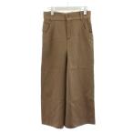 ショッピングchloe クロエ CHLOE ワイドパンツ ウール 36 ベージュ /AN27 レディース