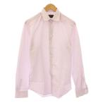 ルイヴィトン LOUIS VUITTON カジュアルシャツ 長袖 レギュラーカラー ストライプ柄 39 赤 レッド 青 ブルー 白 ホワイト /BB メンズ