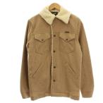 ショッピングロンハーマン ラングラー WRANGLER RONHERMAN WRANGE COAT ロンハーマン コラボ ボアジャケット M ベージュ