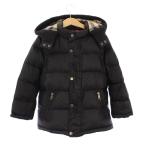 ショッピングバーバリー バーバリー ロンドン BURBERRY LONDON ダウンジャケット ダウンベスト 2WAY アウター フーディ 110A 黒 C4C15-246-09 /KH キッズ