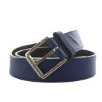 ショッピングdior ディオールオム Dior HOMME ベルト ハトメ レザー 85 紺 ネイビー 23-MA-1103 /AN3 ■OH メンズ