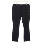 マムート トレッカーズ2.0パンツ アジアンフィット スラックス ジップフライ ロゴ プリント ストレッチ 2XL 黒 ブラック 1021-00420