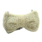 アンテプリマ ANTEPRIMA ガーラ GALA リボン型ワイヤーバッグ ショルダー 編み込み ベージュ /SS ■OS レディース