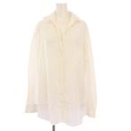 ショッピングミューズ ミューズ ドゥーズィエム クラス MUSE de Deuxieme Classe 23SS シルク ウォッシュ シャツ ブラウス 長袖 白 23050500402110 /KH