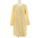 アンテプリマ ANTEPRIMA ワンピース 長袖 ミモレ ロング ラメ混 40 ベージュ /HN レディース