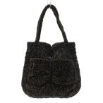 アンテプリマ ANTEPRIMA ダブルポケット ワイヤートートバッグ ハンドバッグ 黒 /KH レディース