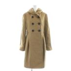 bla-minBRAHMIN бушлат с капюшоном . стежок 40 бежевый /AP женский 