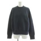 ロンハーマン Ron Herman RHC ニット セーター 長袖 クルーネック コットン カシミヤ混 S 紺 ネイビー 3610800426 /AN48 レディース