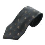 フェンディ FENDI ネクタイ 騎士 シルク 紺 ネイビー /SS ■OS ■OH メンズ