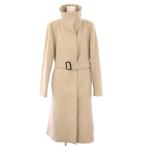 ショッピングBURBERRY バーバリー ロンドン BURBERRY LONDON スタンドカラーコート アウター ロング カシミヤ混 ITA40 ベージュ /KH レディース