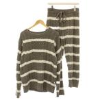  Gelato Pique gelato pique салон одежда окантовка выставить длинный рукав брюки F серый белый 