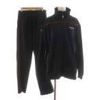  Reebok Reebok выставить джерси спортивная куртка Zip выше легкий брюки L чёрный черный /RR женский 