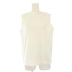 ショッピングロンハーマン エブール ebure ロンハーマン RON HERMAN ノースリーブカットソー タンクトップ 38 白 9910900183 /KH レディース
