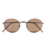  Apple bamAPPLEBUM OVAL Metal Sunglasses солнцезащитные очки чай чёрный /TK мужской 