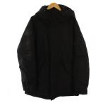 ナナミカ nanamica ゴアテックス GORE-TEX ダウンジャケット ジップアップ フード L 黒 SUAF289 /BM メンズ