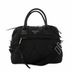 プラダ PRADA テスートボンバー ナイロン 2WAY ボストンバッグ ハンドバッグ ショルダーバッグ 黒 1BB024 /KH ■OH レディース