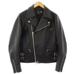 スノーピーク snow peak ライダースジャケット フェイクレザー ダブル ジップアップ 中綿 アウター M 黒 JK-18AU017 /TK メンズ