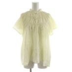 ロンハーマン Ron Herman シャツ ブラウス 半袖 XS 黄 イエロー 3910700363 /AN67 レディース