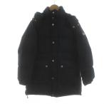 ダントン DANTON ダウンジャケット フード ジップアップ 36 紺 ネイビー JD-8987 /KU メンズ