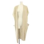 ショッピングエヴァ エヴァムエヴァ evam eva coil yam robe vest ロングベスト ベージュ E221K044 /KH レディース