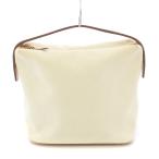 ショッピングロエベ ロエベ LOEWE ハンドバッグ バイカラー キャンバス アイボリー ベージュ /BB ■OH レディース