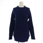 ショッピングロンハーマン ロンハーマン Ron Herman ニット セーター 長袖 クルーネック ウール ナイロン XS 青 /BM レディース