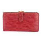 ショッピングルイヴィトン ルイヴィトン LOUIS VUITTON エピ コンチネンタルヴィエノワ 長財布 二つ折り カスティリアンレッド M63257 /KH ■OH レディース