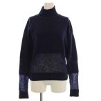 ショッピングMARNI マルニ MARNI ニット セーター 長袖 ハイネック ウール カシミヤ混 38 紺 /KH レディース