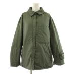  Uniqlo UNIQLO ANYA HINDMARCH с хлопком жакет отложной воротник XL хаки /KU женский 