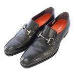 moteroMODELLO bit Loafer бизнес обувь кожа квадратное Turow каблук one цвет оборудование орнамент 25cm чёрный черный /BB мужской 