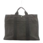 エルメス HERMES エールラインMM ハンドバッグ トートバッグ グレー /AN57 ■OH レディース